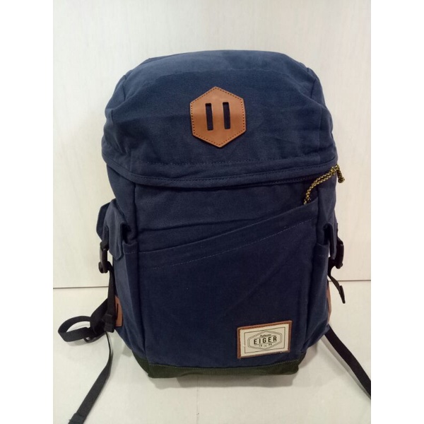 TAS RANSEL EIGER1989 DIARIO CANVAS 24L NAVY | DAYPACK EIGER1989 UNISEX