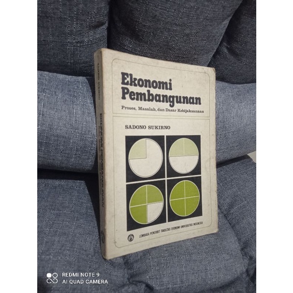 Buku Ekonomi Pembangunan Sadono Sukirno