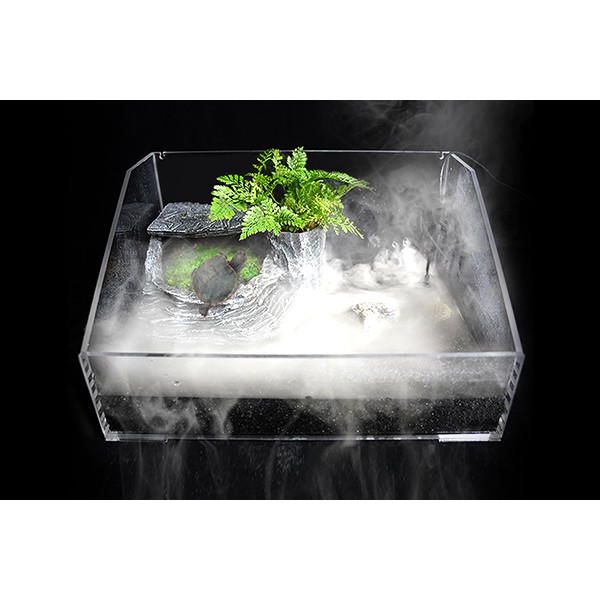 Mesin Kabut Mist Maker LED Lampu Stainlees Steel Pembuat Asap Embun Uap Fog Maker Humidifier