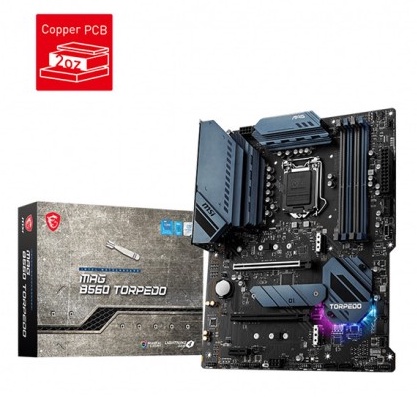 mainboard motherboard PC MSI MAG B560 TORPEDO mobo LGA 1200