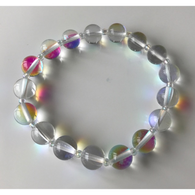 HIGH QUALITY Gelang Perhiasan Aksesoris Fashion Wanita Labradorite JH01 White IMPORT