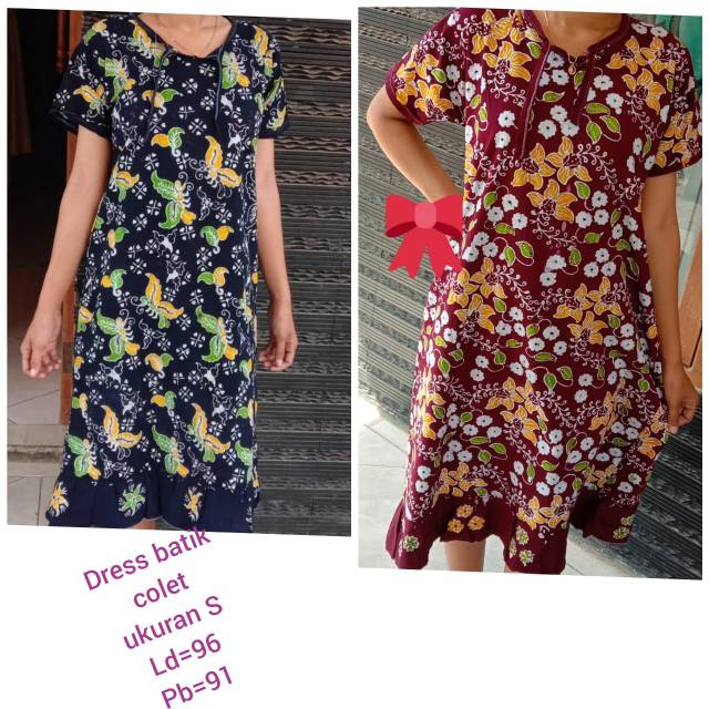 DRESS PENDEK BATIK