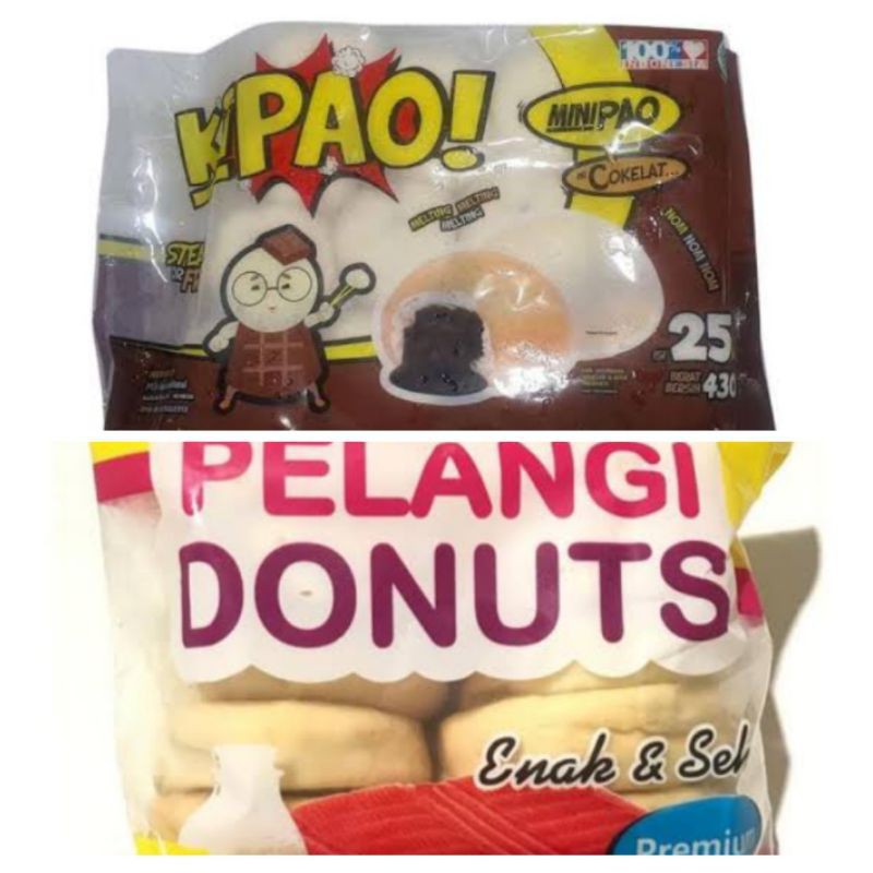 

Kipao Coklat, Pelangi Donuts