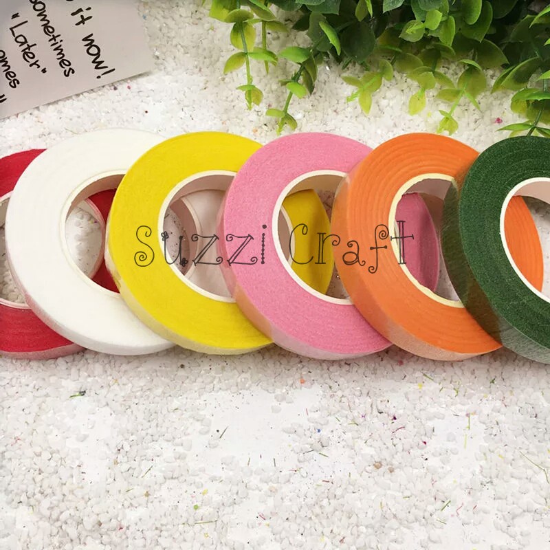 Flower tape, Floral tape, selotip daun 30 yard