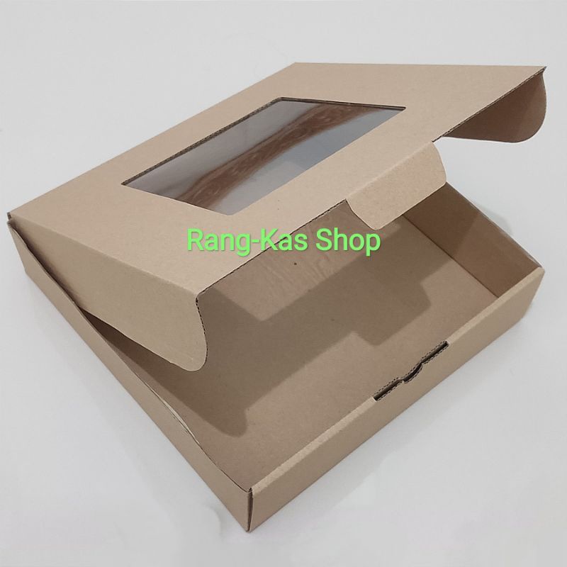 

Kardus dus diecut mika & polos 25x25x7cm isi 10pcs