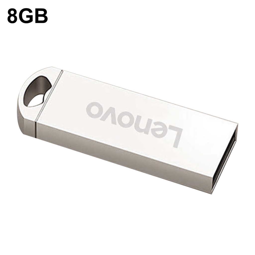 Flashdisk USB Mini Plug and Play 4 / 8 / 16 / 32 / 64 / 128GB Bahan Metal Untuk Komputer Lenovo