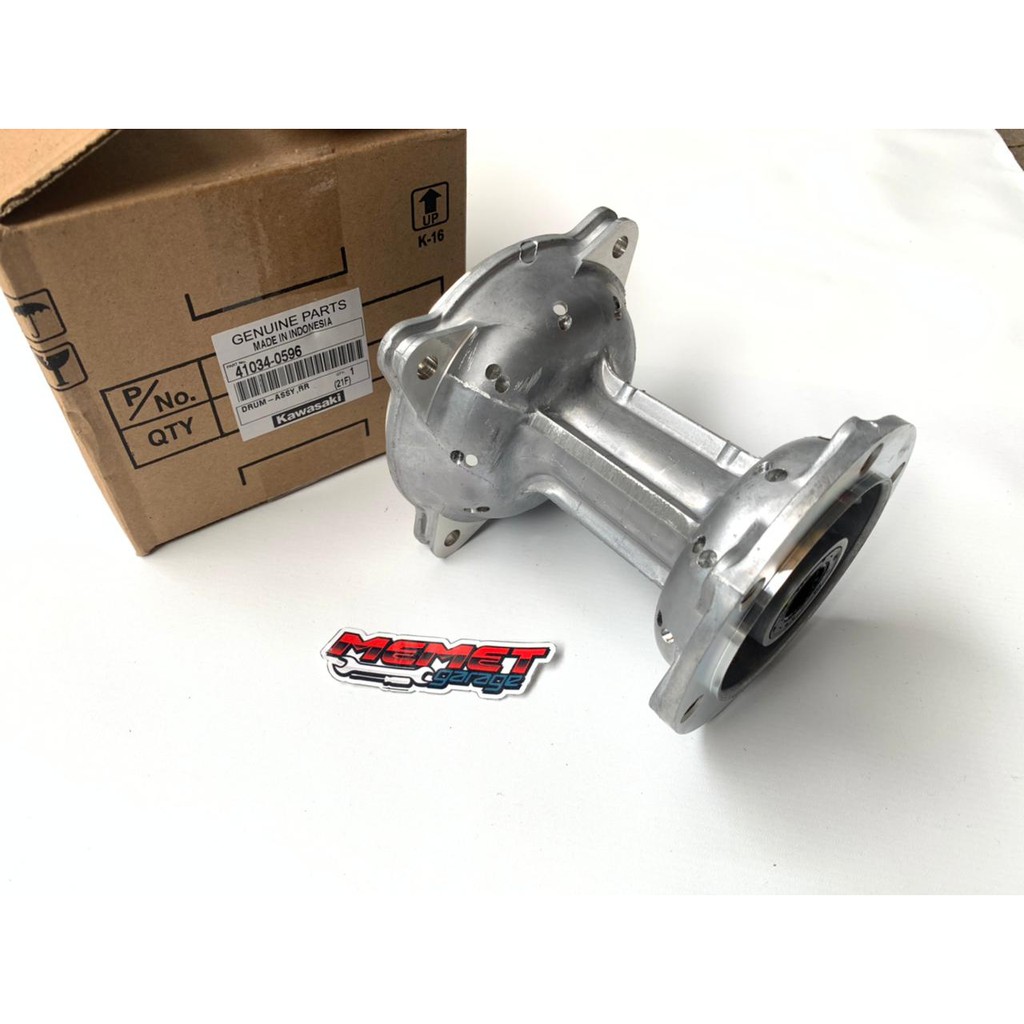 Tromol Trombol belakang klx 150 36 H lobang asli kawasaki 41034-0596