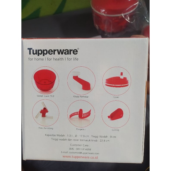 quick chef tupperware