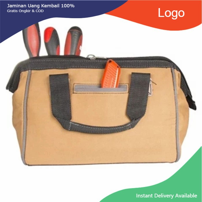 Tas perkakas teknisi Listrik tool hand bag tas jinjing peralatan