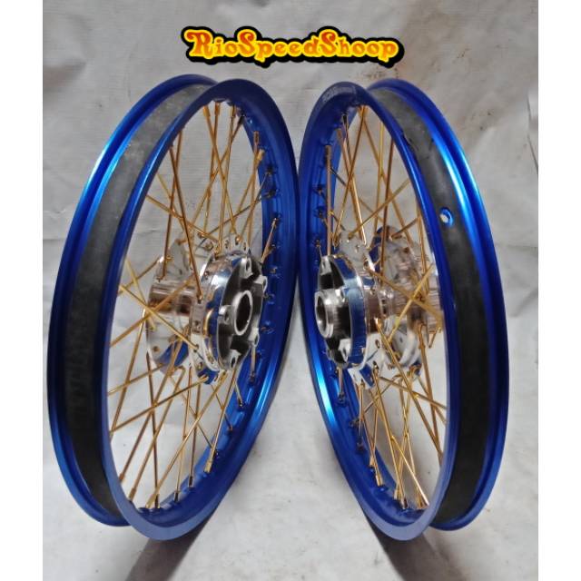 Velg Vixion New JariJari Gold Velg Biru