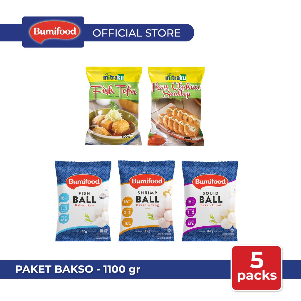 

Bumifood Paket Bakso [1,1kg]