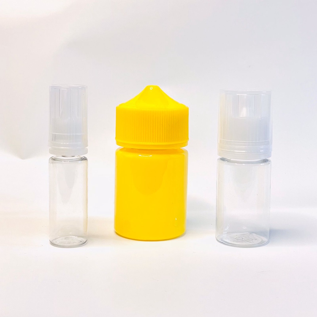 BOTTLE CHUBBY CLEAR BOTOL CHUBBY LIQUID 15ML