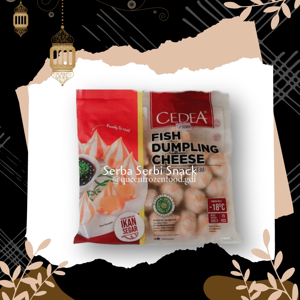 

CEDEA - FISH DUMPLING CHEESE | IKAN ISI KEJU 25 PCS (BERAT 50GR)