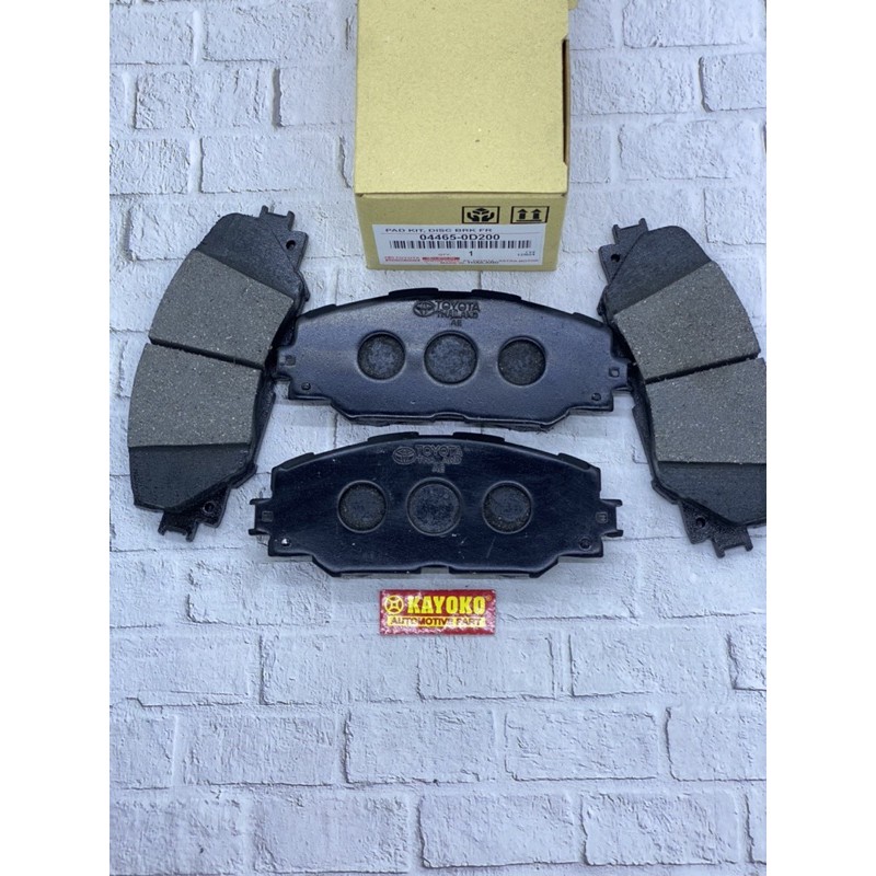 Kampas rem depan sienta Brake pad sienta 04465-0D200 premium