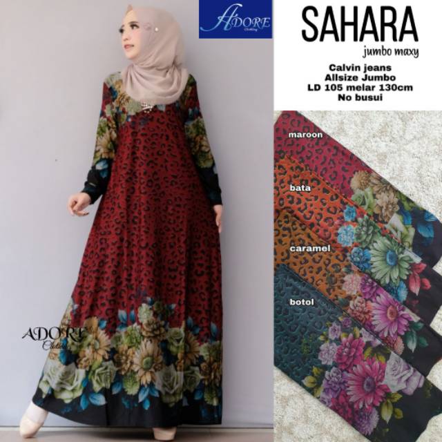 Gamis "Sahara jumbo maxy"