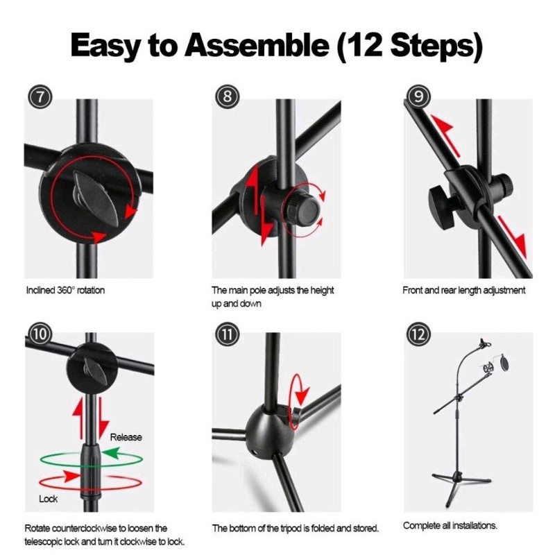 stand mic stand microphone profesional microphone stand  mt 165