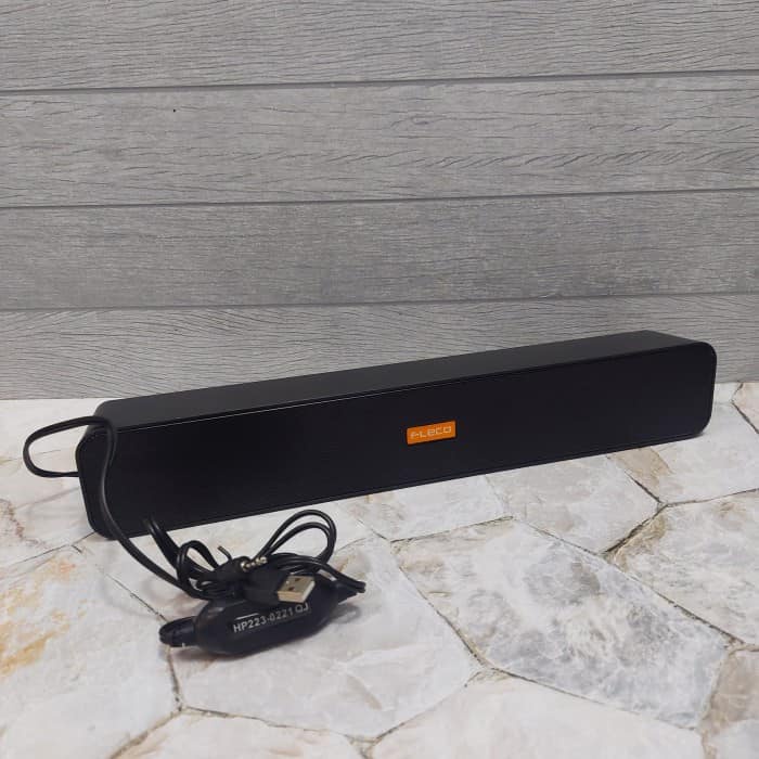 Speaker Aktif Digital Portable Komputer Laptop Fleco F-550 Soudbar Panjang