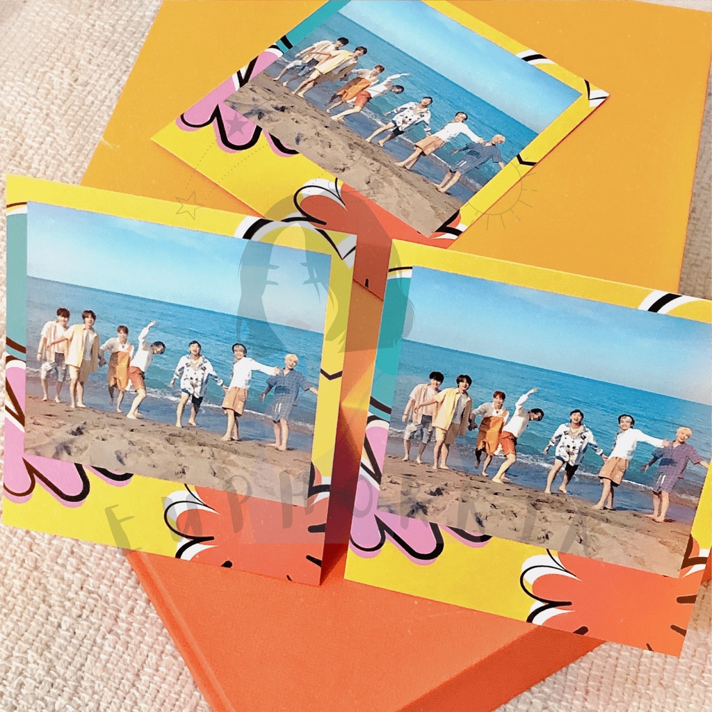 BTS BUTTER Album Peaches | BTS BUTTER Album Cream - Polaroid Photo
