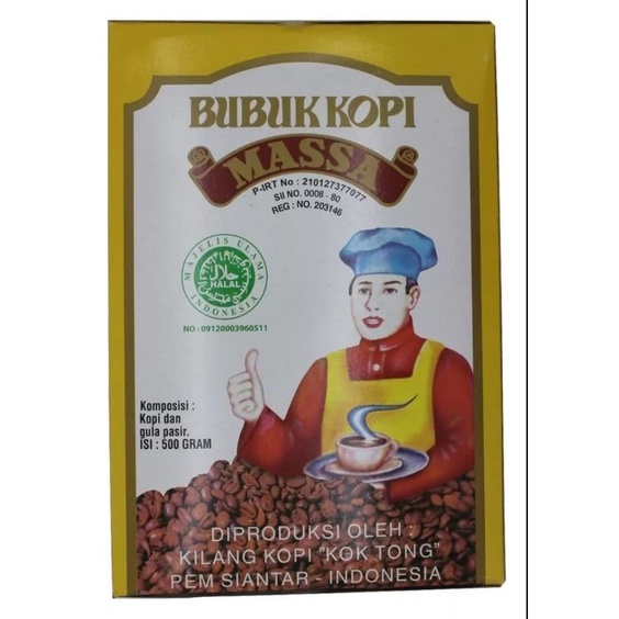 

kopi kok tong siantar 500gr