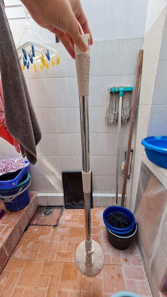 Super Mop Alat Pengepelan Putar Praktis Merk Bolde