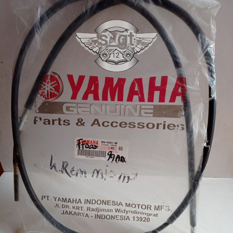 Kabel Rem Mio M3 Yamaha Original 2PH