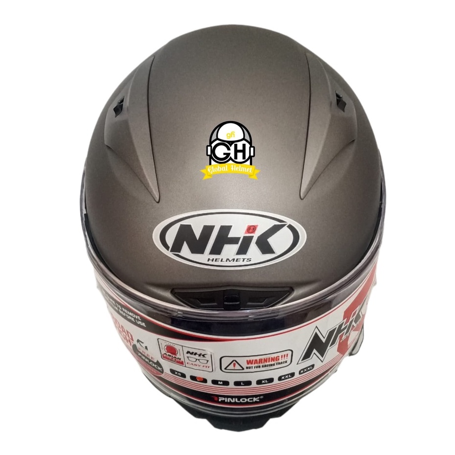 NHK HELM GP R TECH STREET ULTRA SOLID GREY DOFF