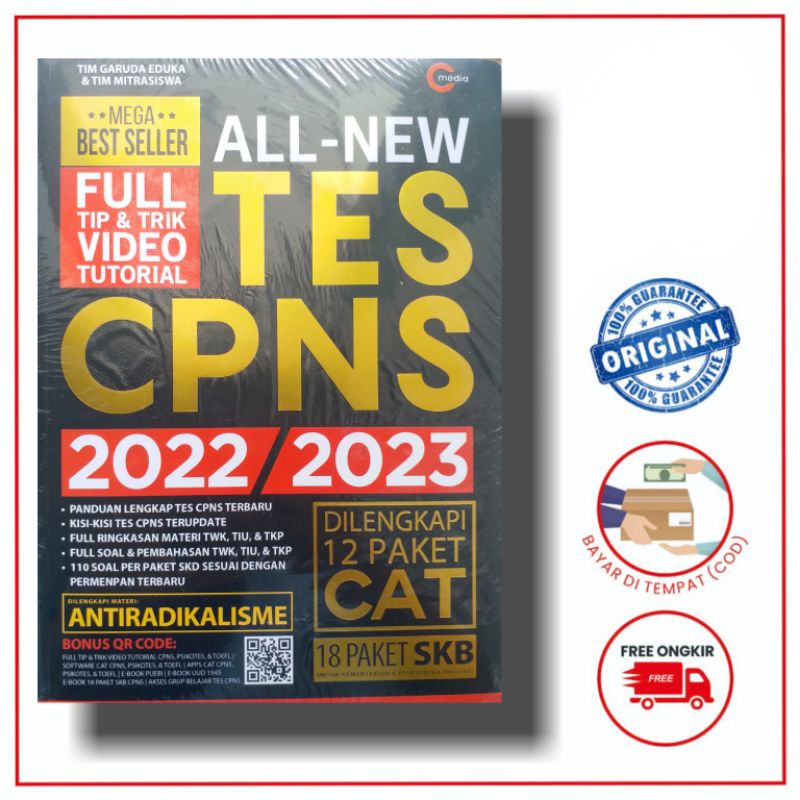 ALL NEW TES CPNS 2022-2023 | BUKU ALL NEW TES CPNS 2022-2023