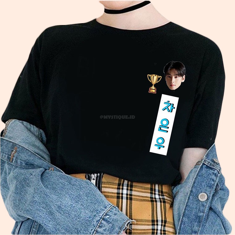 MYSTIQUE.ID - BAJU KAOS OPPA SERIES T-SHIRT CHA EUN WOO / SUHO