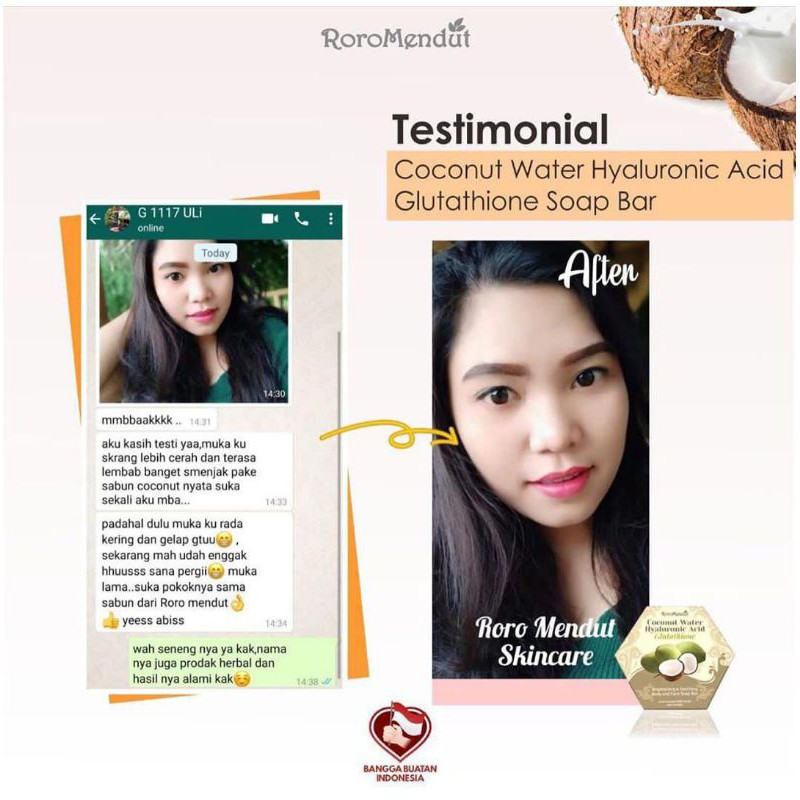 

SOAP BAR KOJIC COCONUT ROROMENDUT