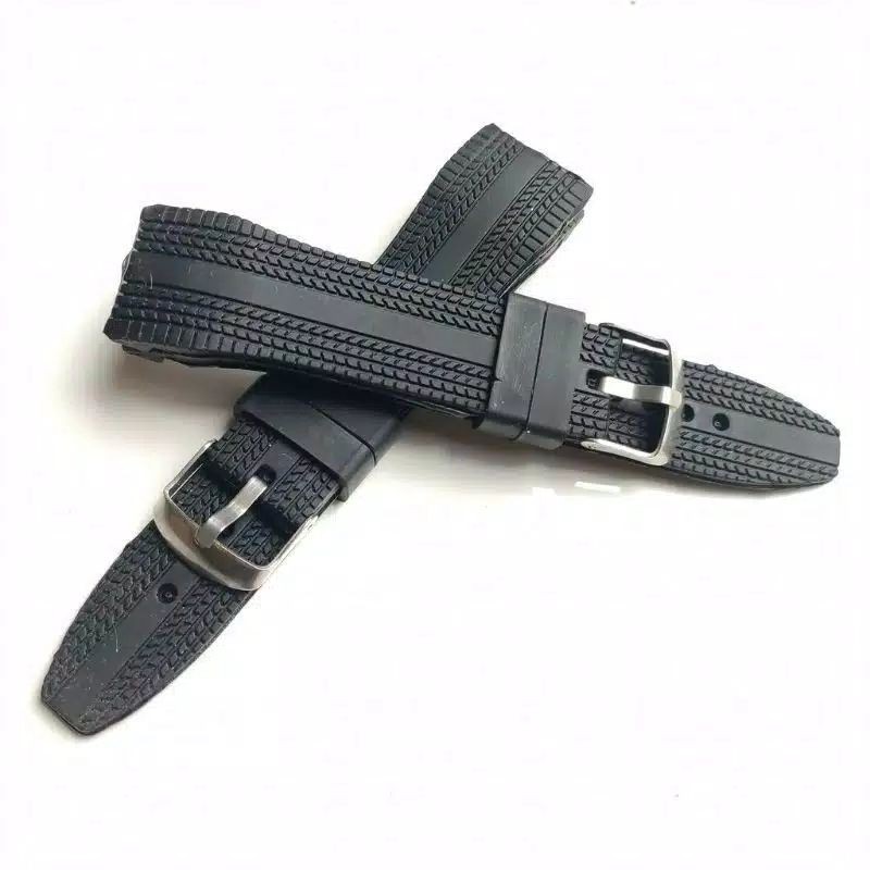 STRAP TALI JAM TANGAN LASEBO 981 LS-981 / LS981 / LS 981 RUBBER STRAP TALI KARET LASEBO 981