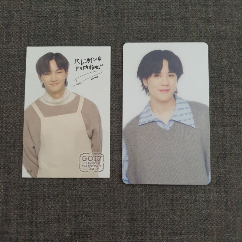 GOT7 Japan Cafe JB JayB Yugyeom PC Photocard Official