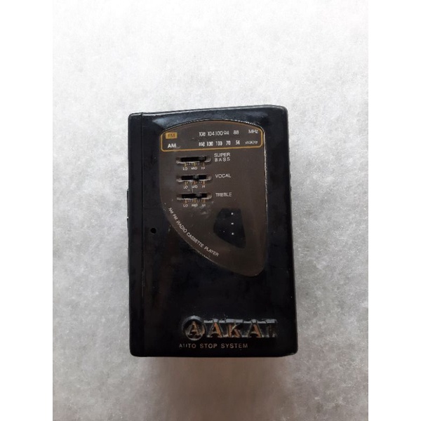 WALKMAN PEMUTAR KASET PITA AKAI