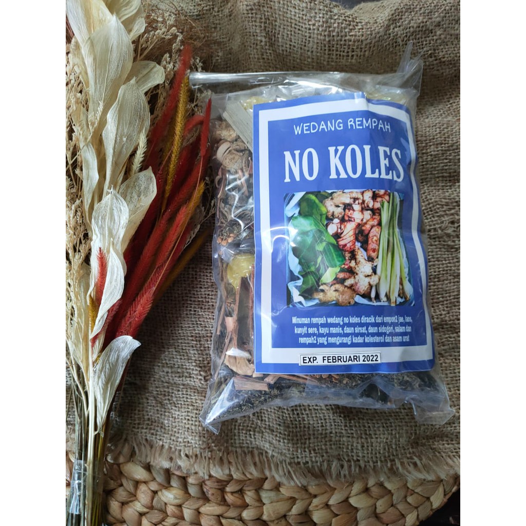 

Wedhang No Kolestrol