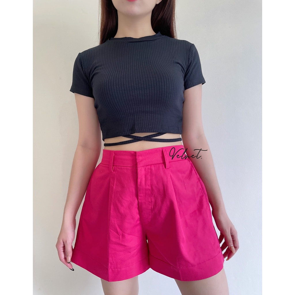 Milano Crop Rib Silang