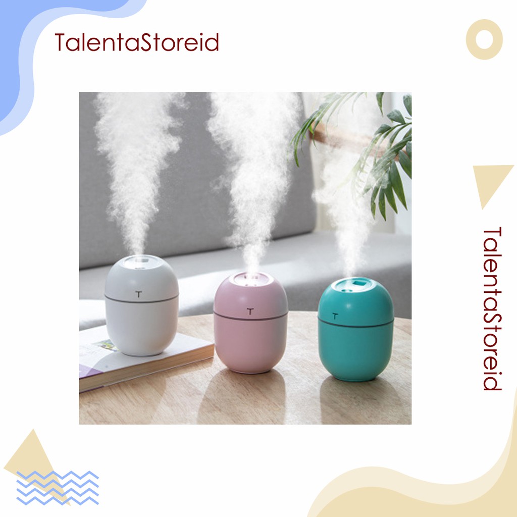 Humidifier Led Air Portable Pelembab Udara Desain Modern