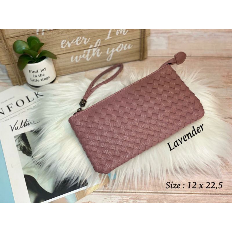 New Dompet Pouch A18 Bahan PU Import Semprem