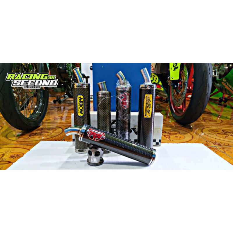 silincer silencer R9 carbon 100% original, universall 2T,ninja,nsr