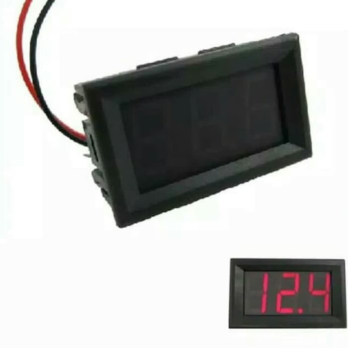 New voltmeter 30v plus frame 12 sd 30v