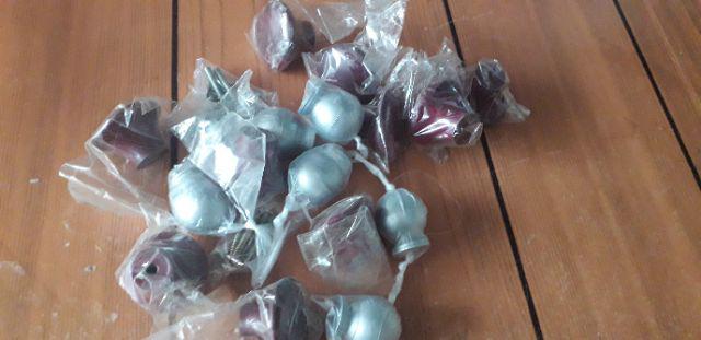 Handle Knob Tarikan Pentol Bulat Bola Chrome Kilat Murah Lemari Laci