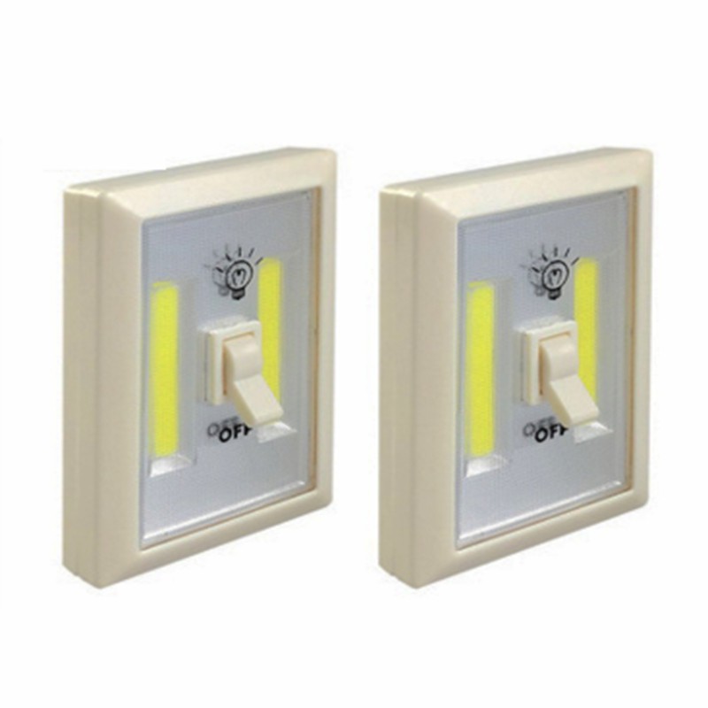 Lampu Lemari Dinding Magnet COB LED 3W LIGHT SWITCH