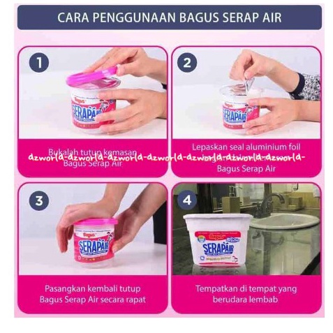 Refill Bagus Serap Air Pink Anti Lembab Penghilang Bau isi Ulang Bagus SerapAir 450ml