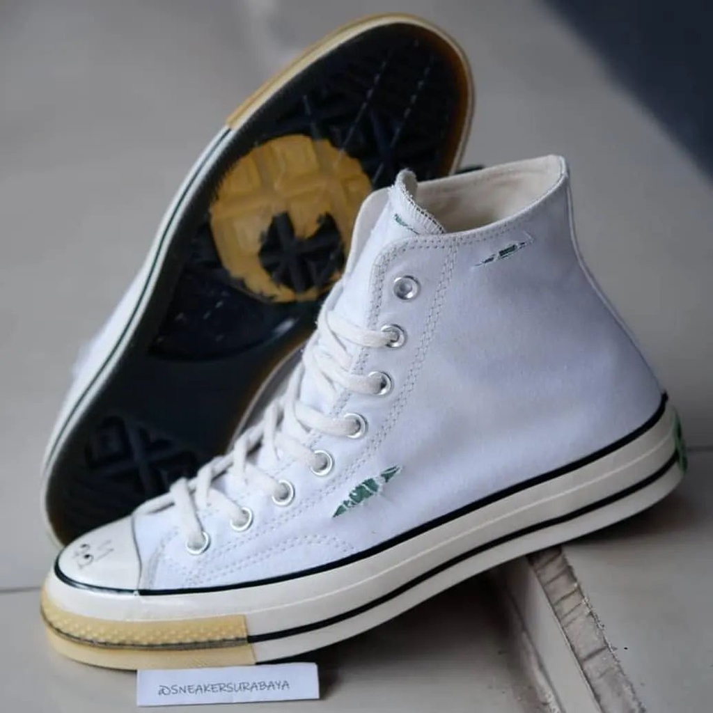 Dr Woo x Converse Chuck Taylor 1970s Hi White CT 70 CT 70s