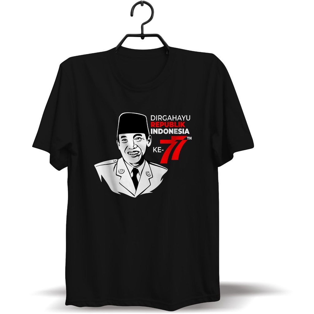 Jual Soa56 - BAJU KAOS SOEKARNO DIRGAHAYU RI TERBARU SABLON DTG DTF ...