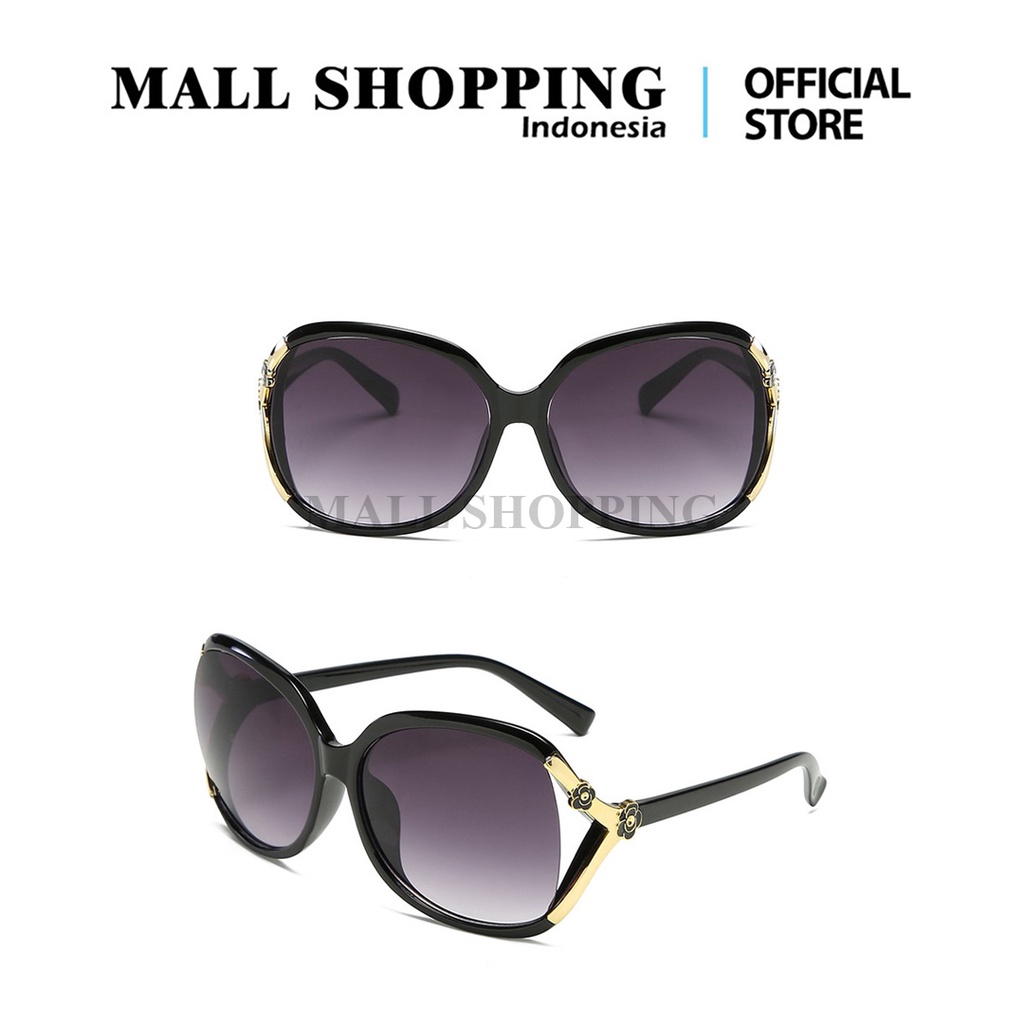 (COD) Kacamata Hitam Model Korean Sunglasses Bahan Metal MALL SHOPPING