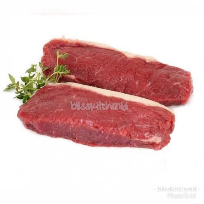 

Sapi AUS Sirloin Beef Steak Impor Grade A pack 200gr