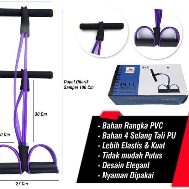 Tummy Trimmer Pull Reducer Expander Elastis Resistance Band LX 021-2