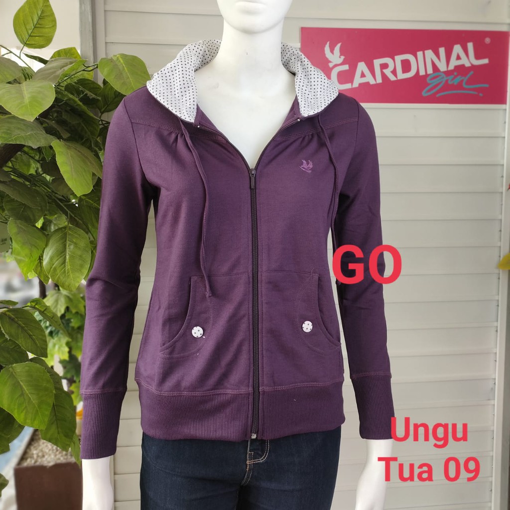 gof CARDINAL SWEATER GIRL 147 Pakaian Wanita Outerwear Jaket Cewek Sweater Katun Cardinal Original