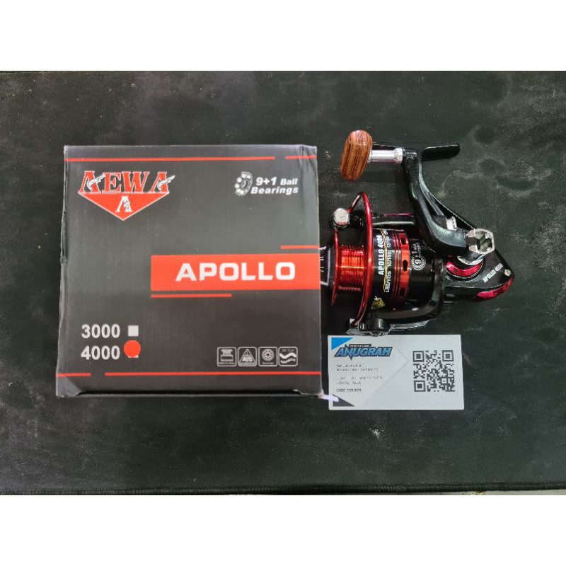 reel pancing aiwa apollo 4000 9+1 ball bearing one way