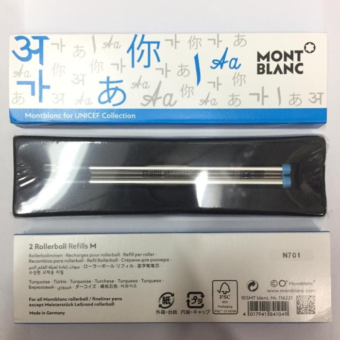 

Refill Ball Pen Mont Blanc Roller Ball ORIGINAL promo