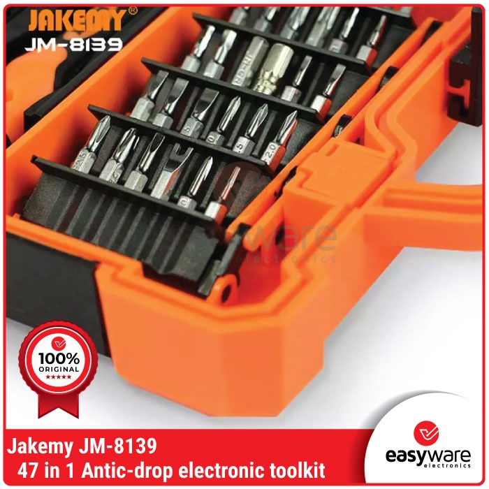 Obeng set Tool set Jakemy JM-8139 47 in 1 Hand Tool Screwdriver